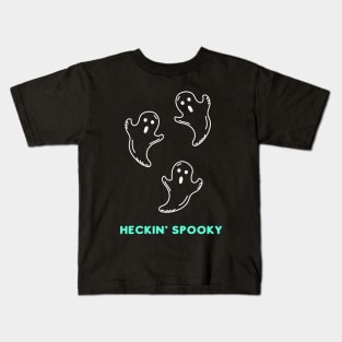 Heckin' Spooky Ghosts Kids T-Shirt